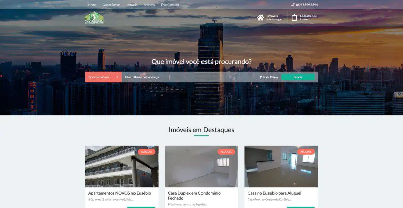 Site em Wordpress em Fortaleza
